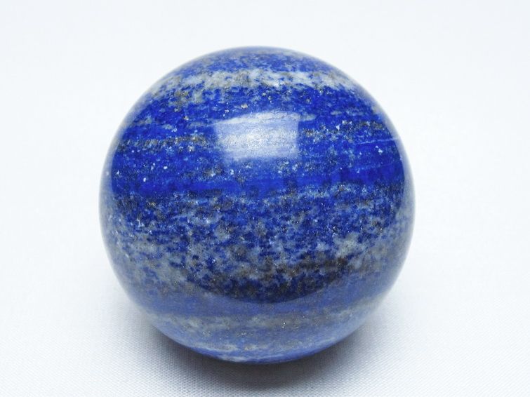 ラピスラズリ 丸玉 60mm スフィア 置物 一点物 151-10063
