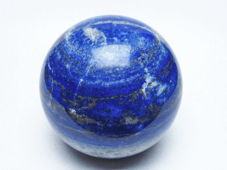 ラピスラズリ 丸玉 61mm スフィア 置物 一点物 151-10067