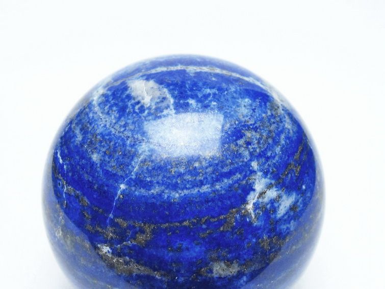 ラピスラズリ 丸玉 61mm スフィア 置物 一点物 151-10067