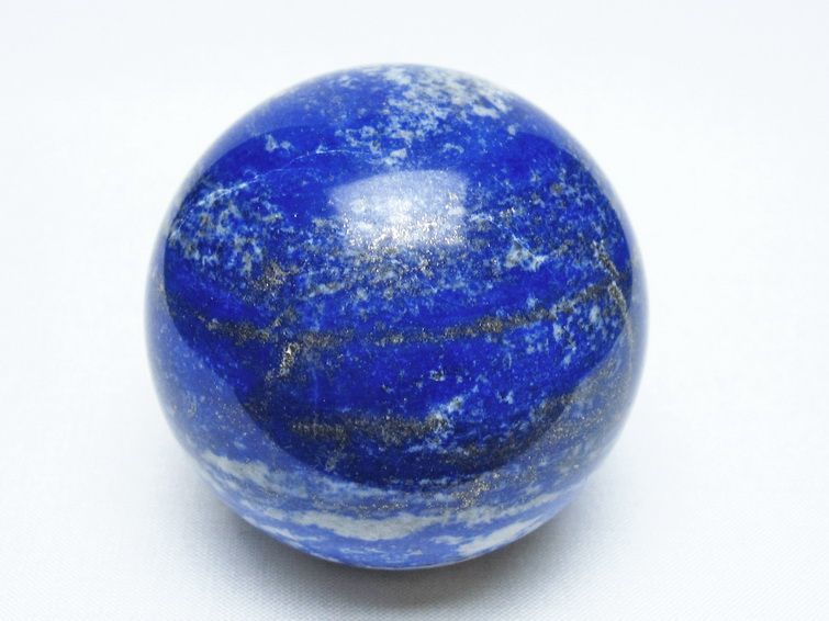 ラピスラズリ 丸玉 62mm スフィア 置物 一点物 151-10070