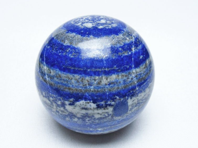 ラピスラズリ 丸玉 63mm スフィア 置物 一点物 151-10072