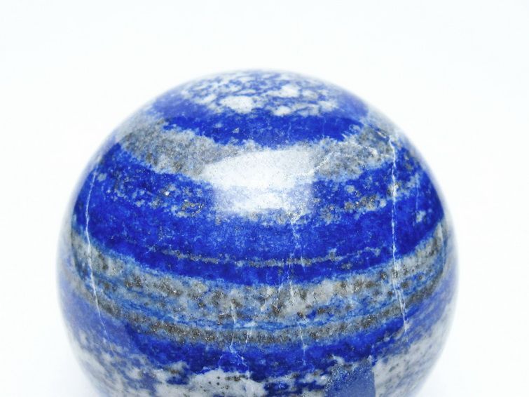 ラピスラズリ 丸玉 63mm スフィア 置物 一点物 151-10072