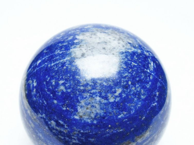 ラピスラズリ 丸玉 64mm スフィア 置物 一点物 151-10073