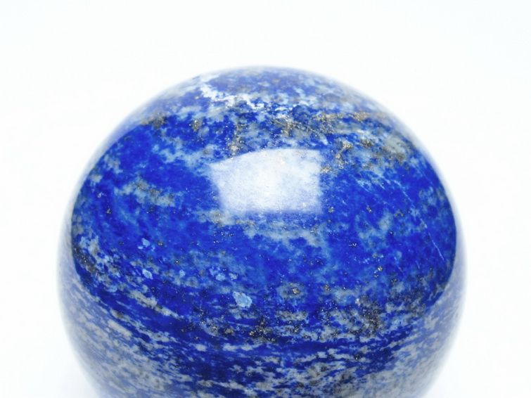 ラピスラズリ 丸玉 65mm スフィア 置物 一点物 151-10074