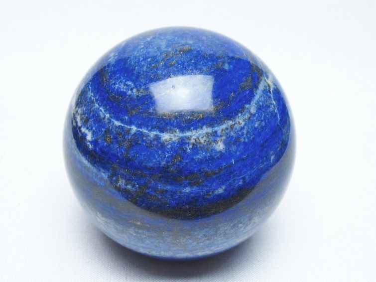 ラピスラズリ 丸玉 65mm スフィア 置物 一点物 151-10075