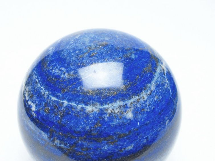 ラピスラズリ 丸玉 65mm スフィア 置物 一点物 151-10075