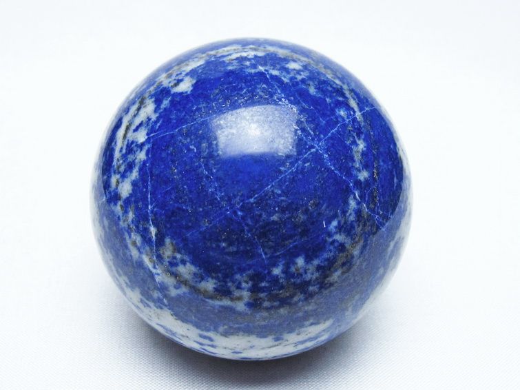 ラピスラズリ 丸玉 64mm スフィア 置物 一点物 151-10077