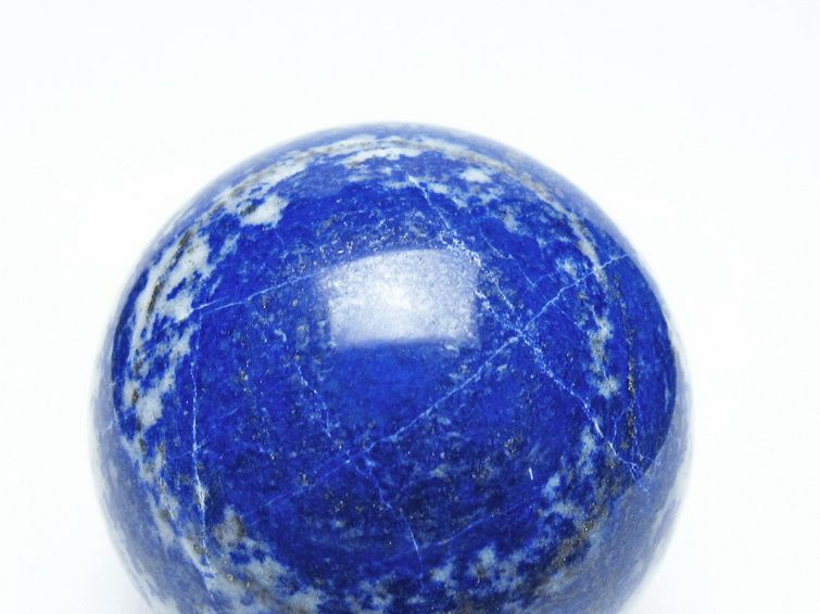 ラピスラズリ 丸玉 64mm スフィア 置物 一点物 151-10077