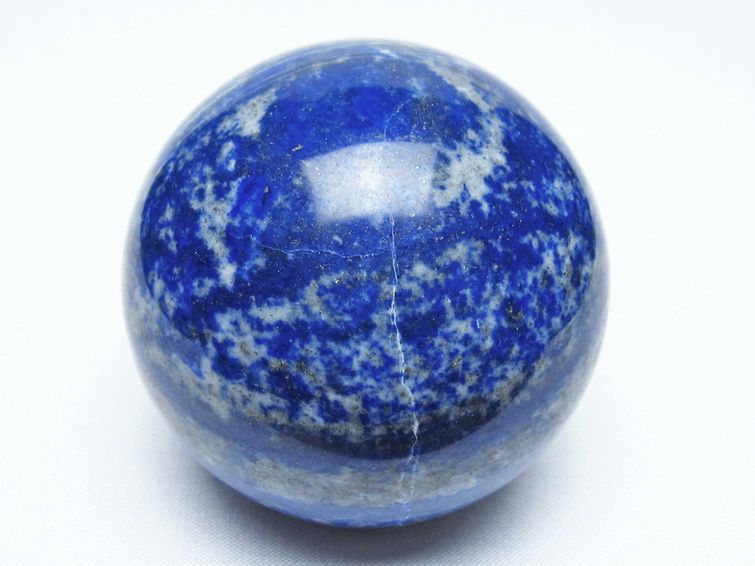 ラピスラズリ 丸玉 65mm スフィア 置物 一点物 151-10081