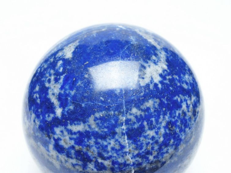 ラピスラズリ 丸玉 65mm スフィア 置物 一点物 151-10081