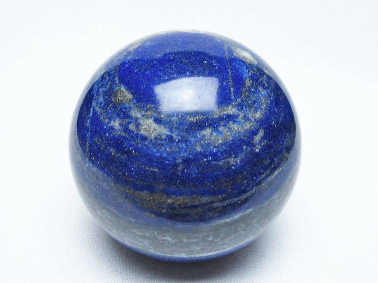 ラピスラズリ 丸玉 68mm スフィア 置物 一点物 151-10083