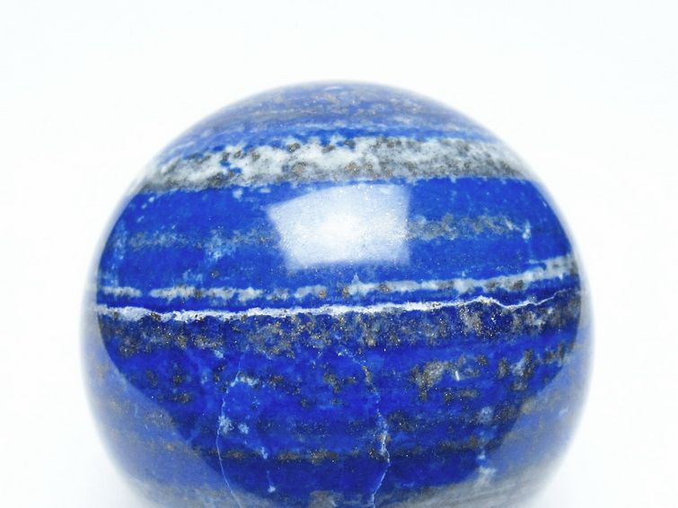 ラピスラズリ 丸玉 68mm スフィア 置物 一点物 151-10084