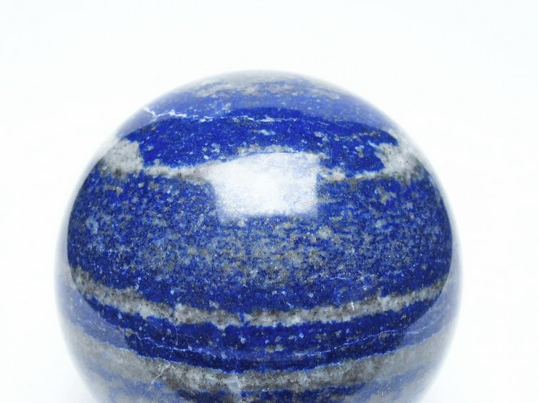 ラピスラズリ 丸玉 68mm スフィア 置物 一点物 151-10085