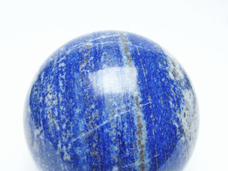 ラピスラズリ 丸玉 68mm スフィア 置物 一点物 151-10087