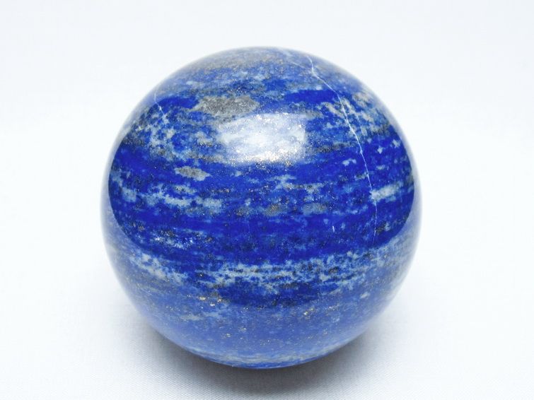 ラピスラズリ 丸玉 75mm スフィア 置物 一点物 151-10095