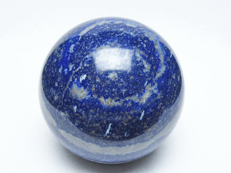 ラピスラズリ 丸玉 79mm スフィア 置物 一点物 151-10101