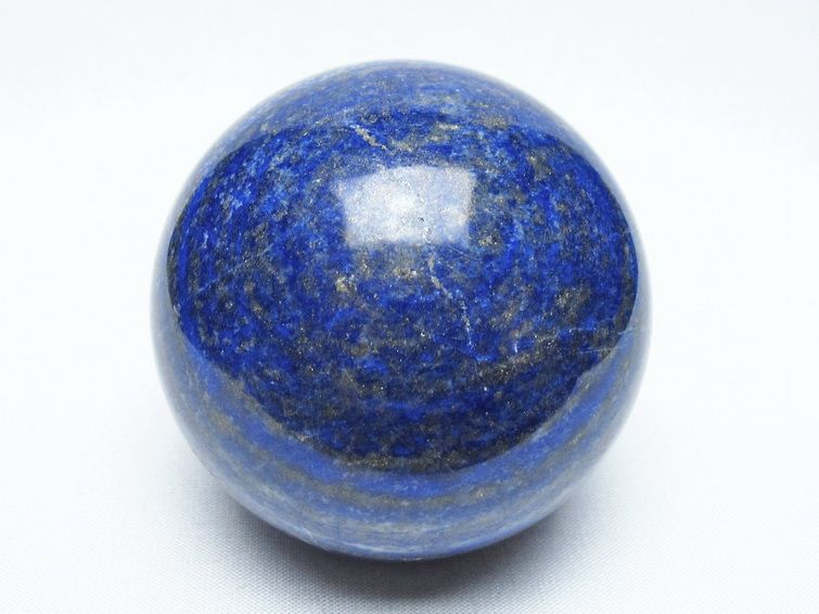 ラピスラズリ 丸玉 68mm スフィア 置物 一点物 151-10106