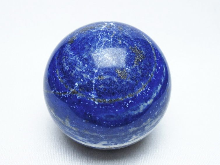ラピスラズリ 丸玉 69mm スフィア 置物 一点物 151-10108