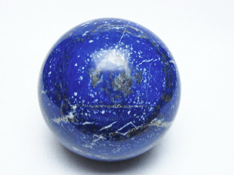 ラピスラズリ 丸玉 65mm スフィア 置物 一点物 151-10111