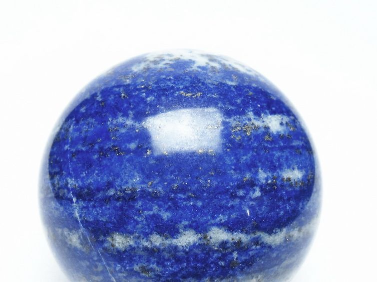 ラピスラズリ 丸玉 65mm スフィア 置物 一点物 151-10112