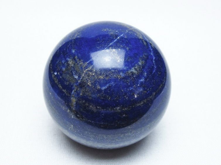 ラピスラズリ 丸玉 56mm スフィア 置物 一点物 151-10123