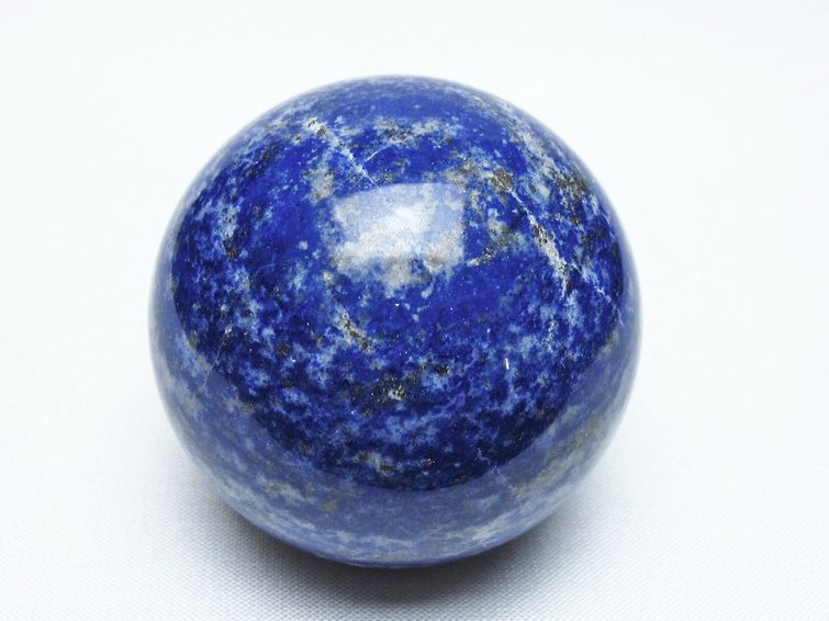 ラピスラズリ 丸玉 55mm スフィア 置物 一点物 151-10124
