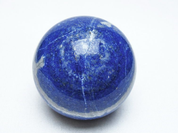 ラピスラズリ 丸玉 55mm スフィア 置物 一点物 151-10125