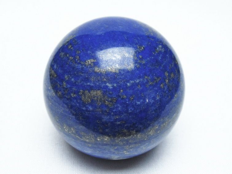 ラピスラズリ 丸玉 57mm スフィア 置物 一点物 151-10126