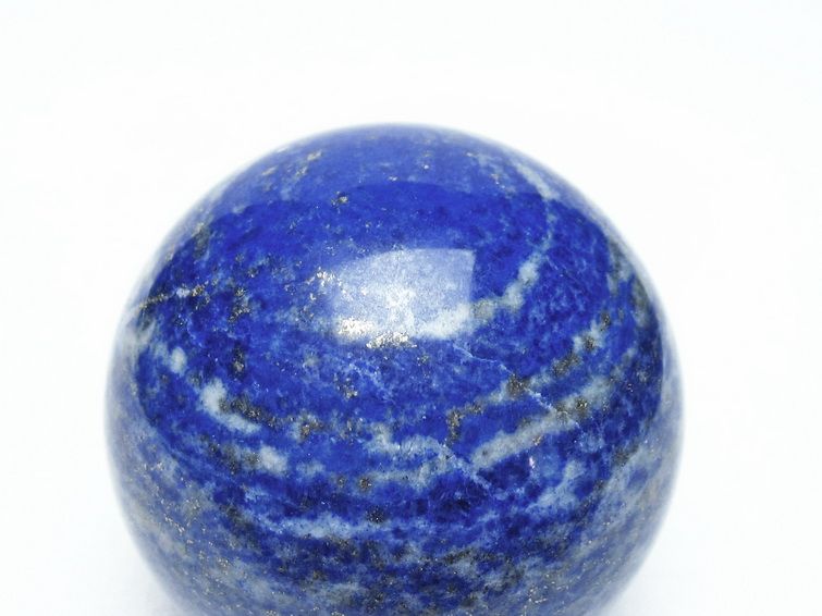 ラピスラズリ 丸玉 54mm スフィア 置物 一点物 151-10127