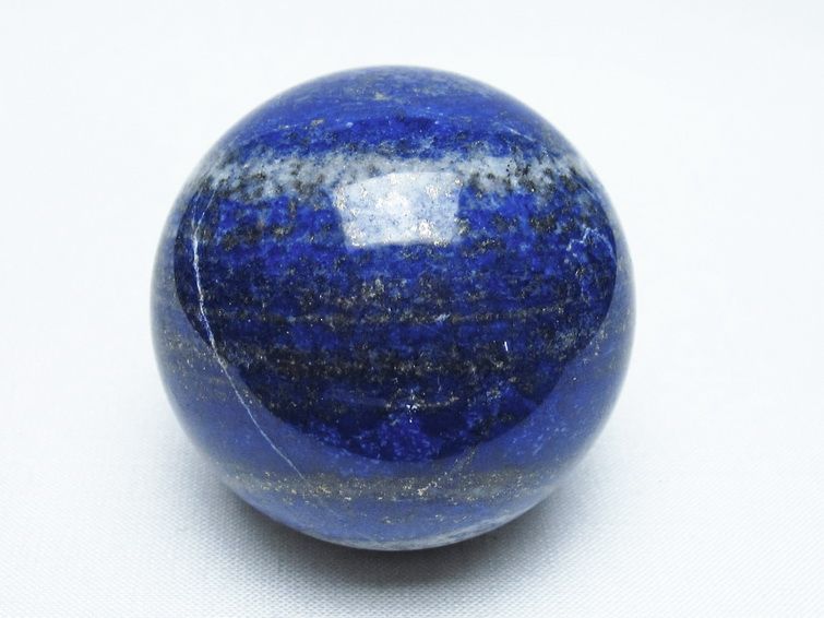ラピスラズリ 丸玉 52mm スフィア 置物 一点物 151-10131