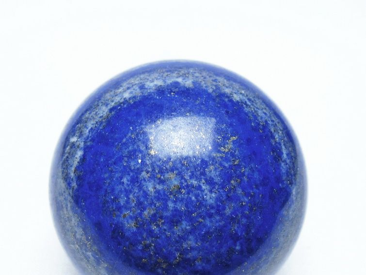 ラピスラズリ 丸玉 52mm スフィア 置物 一点物 151-10136