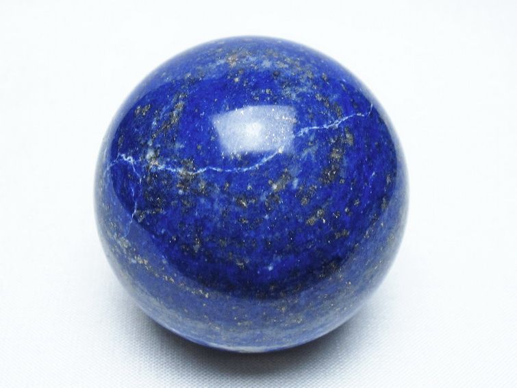 ラピスラズリ 丸玉 52mm スフィア 置物 一点物 151-10137