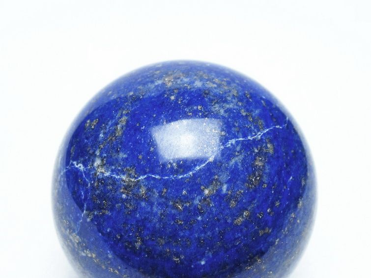 ラピスラズリ 丸玉 52mm スフィア 置物 一点物 151-10137