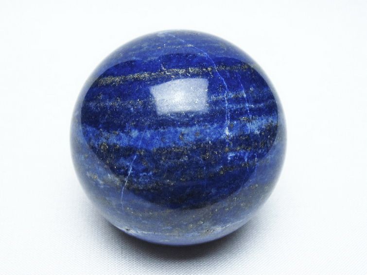 ラピスラズリ 丸玉 54mm スフィア 置物 一点物 151-10139