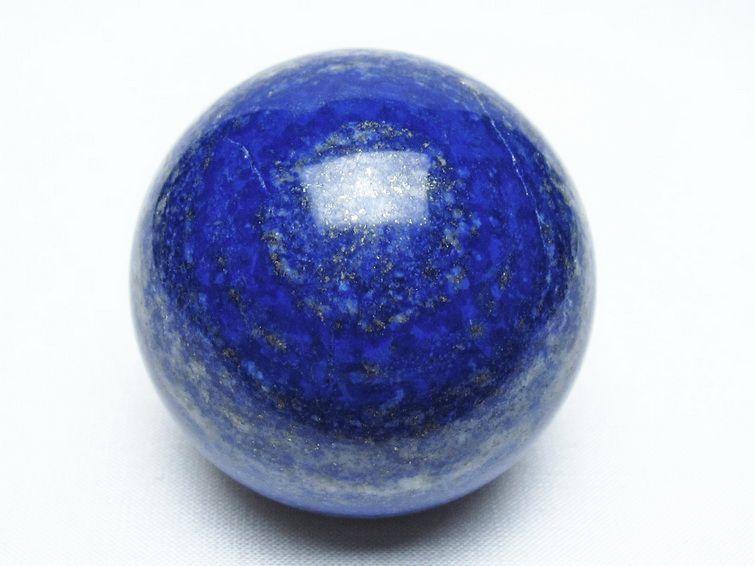 ラピスラズリ 丸玉 55mm スフィア 置物 一点物 151-10141