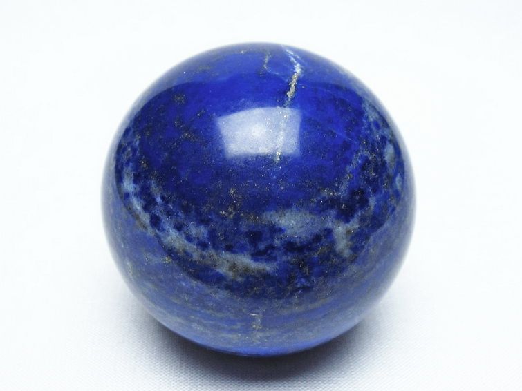 ラピスラズリ 丸玉 55mm スフィア 置物 一点物 151-10142