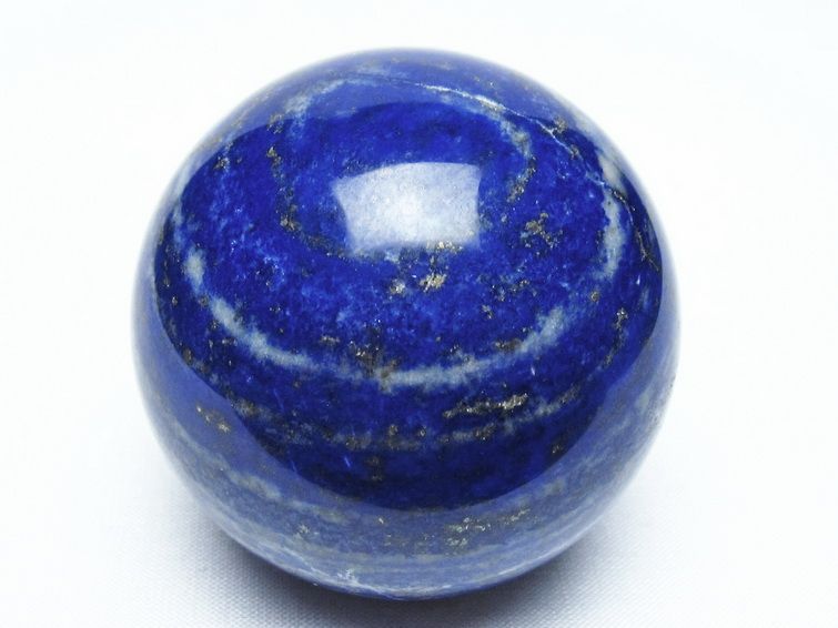 ラピスラズリ 丸玉 60mm スフィア 置物 一点物 151-10146