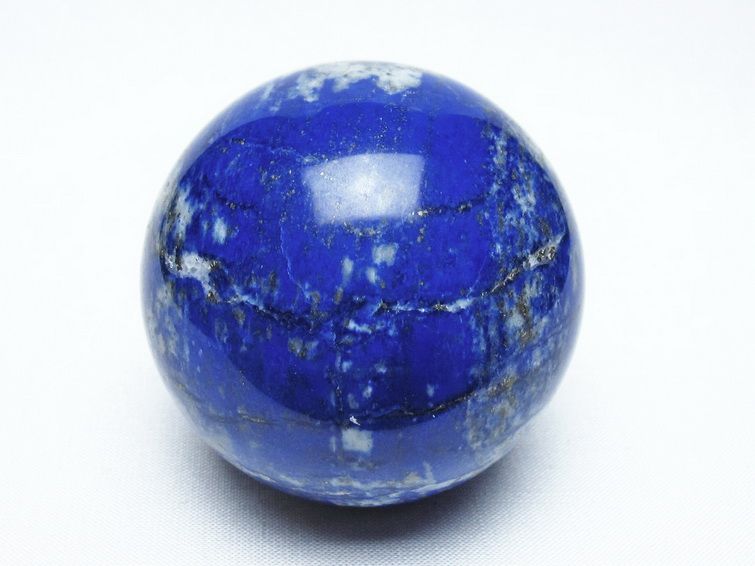 ラピスラズリ 丸玉 60mm スフィア 置物 一点物 151-10147