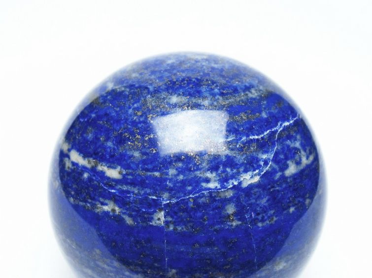 ラピスラズリ 丸玉 62mm スフィア 置物 一点物 151-10151