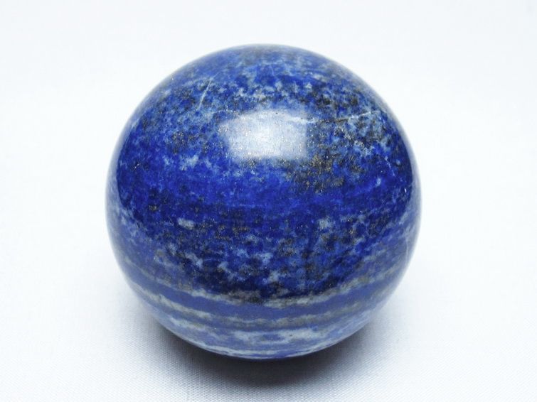 ラピスラズリ 丸玉 65mm スフィア 置物 一点物 151-10155