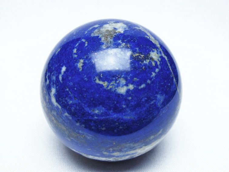 ラピスラズリ 丸玉 65mm スフィア 置物 一点物 151-10156
