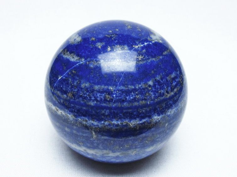 ラピスラズリ 丸玉 66mm スフィア 置物 一点物 151-10157