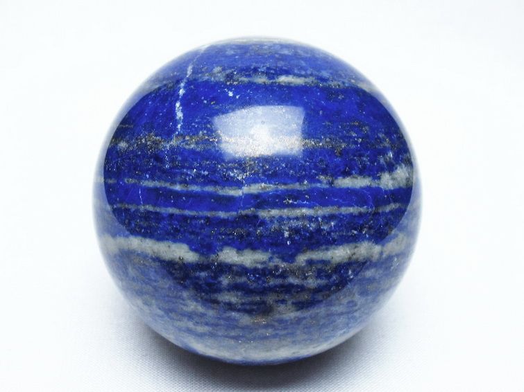 ラピスラズリ 丸玉 68mm スフィア 置物 一点物 151-10159