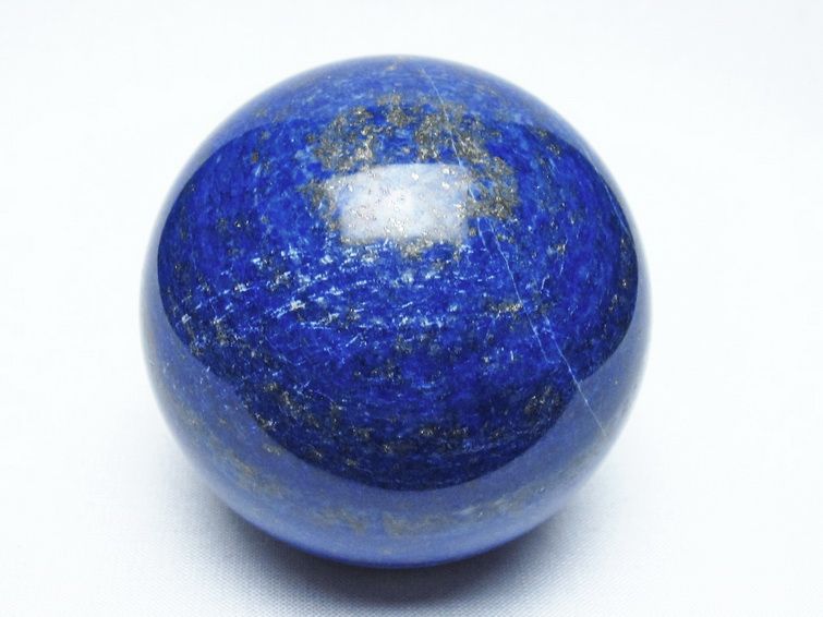 ラピスラズリ 丸玉 69mm スフィア 置物 一点物 151-10160