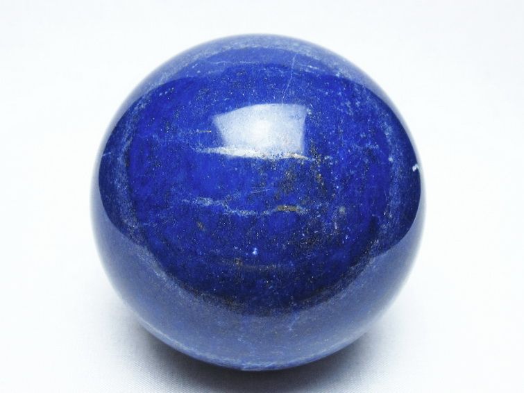 ラピスラズリ 丸玉 83mm スフィア 置物 一点物 151-10164