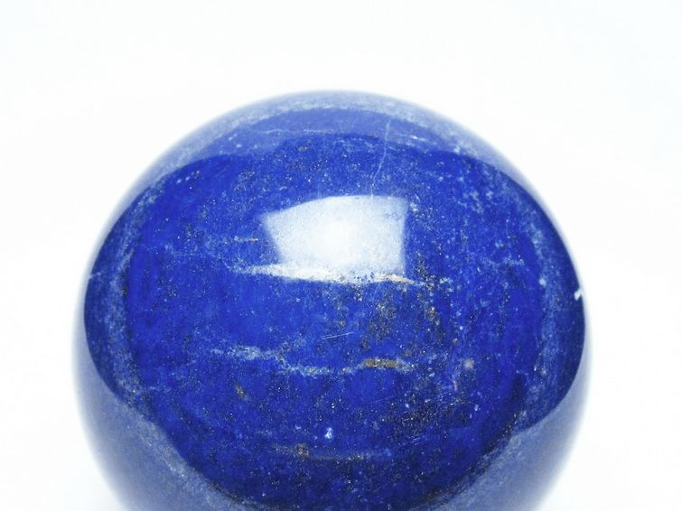 ラピスラズリ 丸玉 83mm スフィア 置物 一点物 151-10164