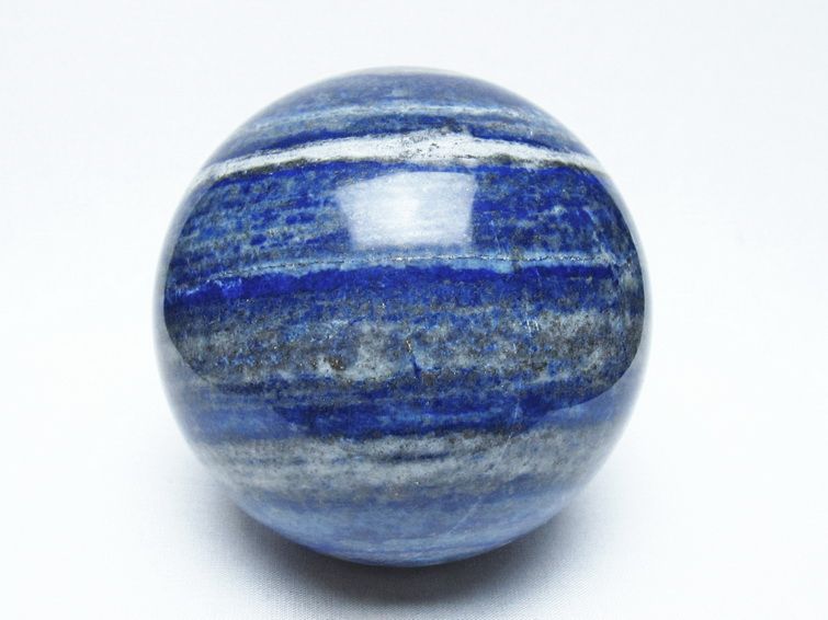 1.6Kg ラピスラズリ 丸玉 100mm スフィア 置物 一点物 151-10167