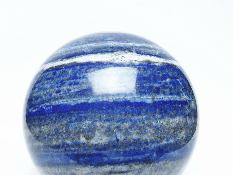 1.6Kg ラピスラズリ 丸玉 100mm スフィア 置物 一点物 151-10167