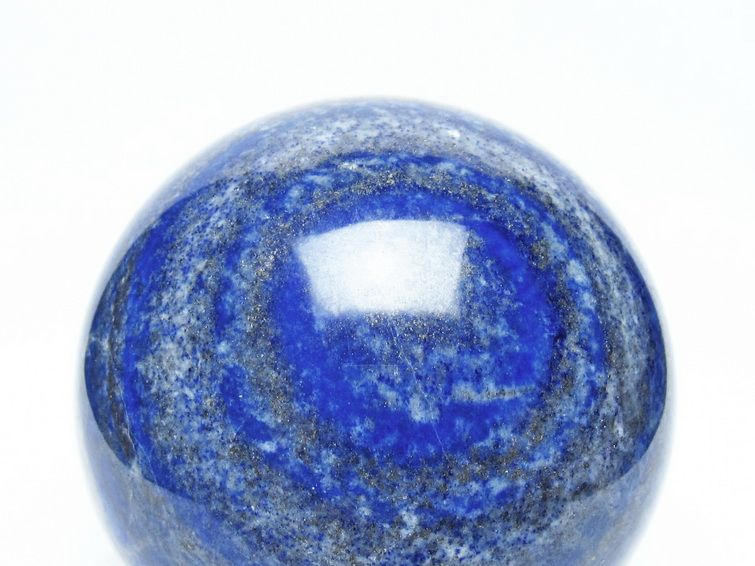 1.2Kg ラピスラズリ 丸玉 90mm スフィア 置物 一点物 151-10169