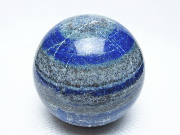 ラピスラズリ 丸玉 82mm スフィア 置物 一点物 151-10172